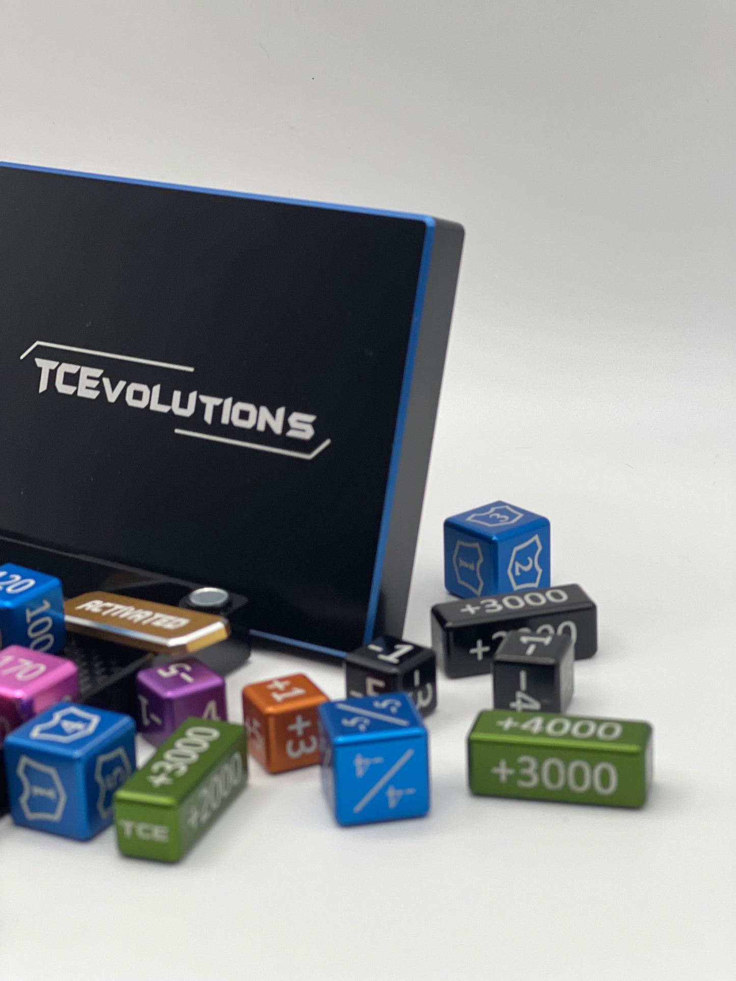 Version 2 now in stock and shipping! MASTER TRAINER SERIES 2-TONE ALUMINUM ULTIMATE DICE BOX