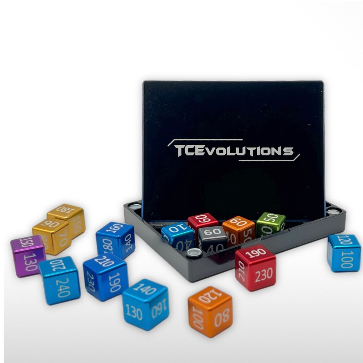 Version 2 now in stock and shipping! MASTER TRAINER SERIES 2-TONE ALUMINUM ULTIMATE DICE BOX