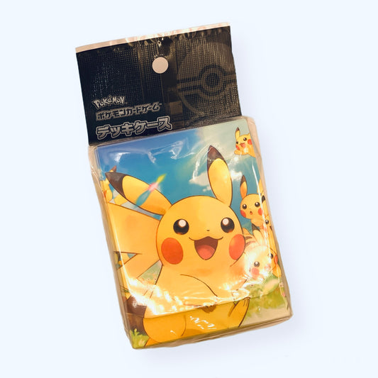 Pikachu Gathering Pokémon Official Deck Box