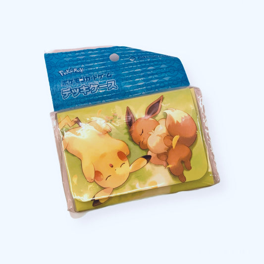 Pikachu and Eevee Pokémon Official Deck Box