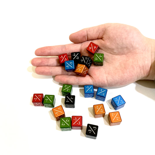 CNC Machined Aluminum Magic: The Gathering Minus Dice Counter (4pcs)