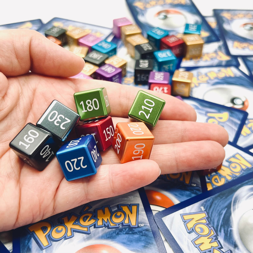 Machine Cut Aluminum High-Count Numeric Damage Counter Set