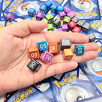 Machine Cut Aluminum Classic Numeric Damage Counter Set