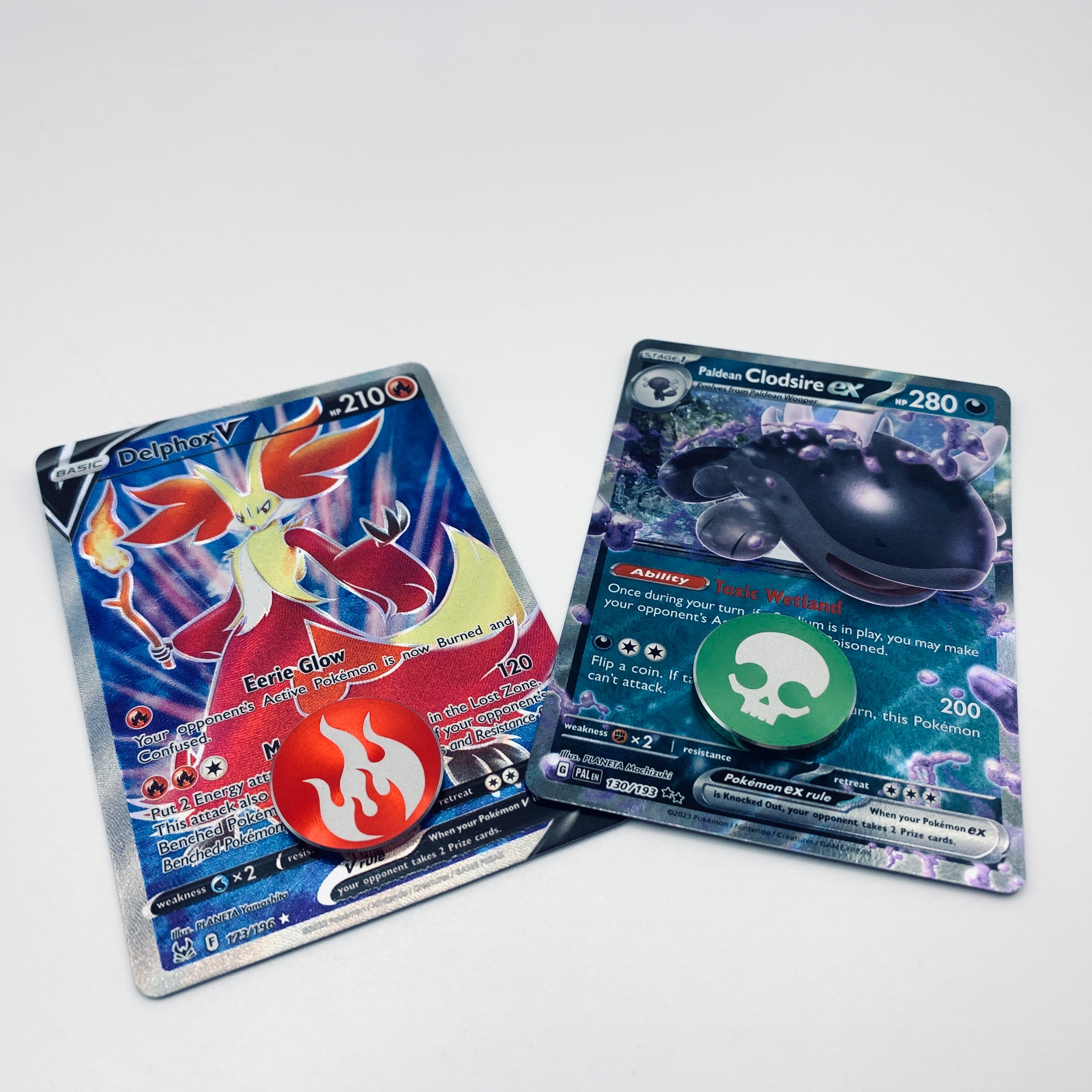 Machine Cut Aluminum Metal Burn & Poison  Special Condition Marker