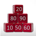 Machine Cut Aluminum Classic Numeric Damage Counter Set