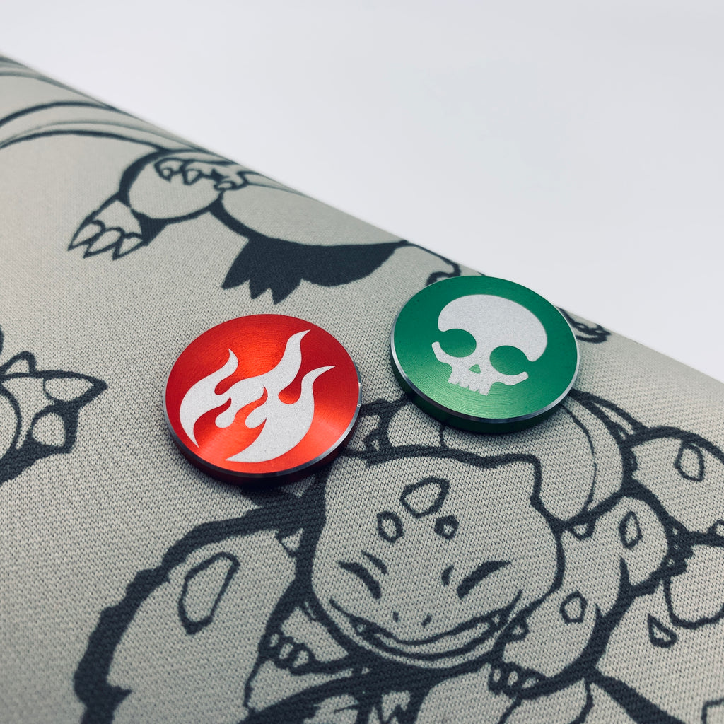 Machine Cut Aluminum Metal Burn & Poison  Special Condition Marker