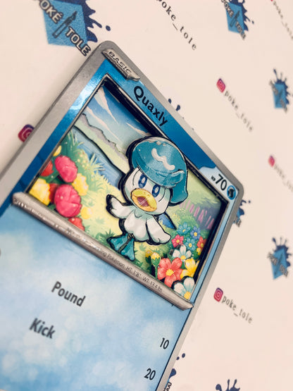 PokéTole 3D Pokémon Card Shadow Box: Quaxly