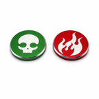 New Ver.2 Machine Cut Aluminum Metal Burn & Poison Special Condition Marker