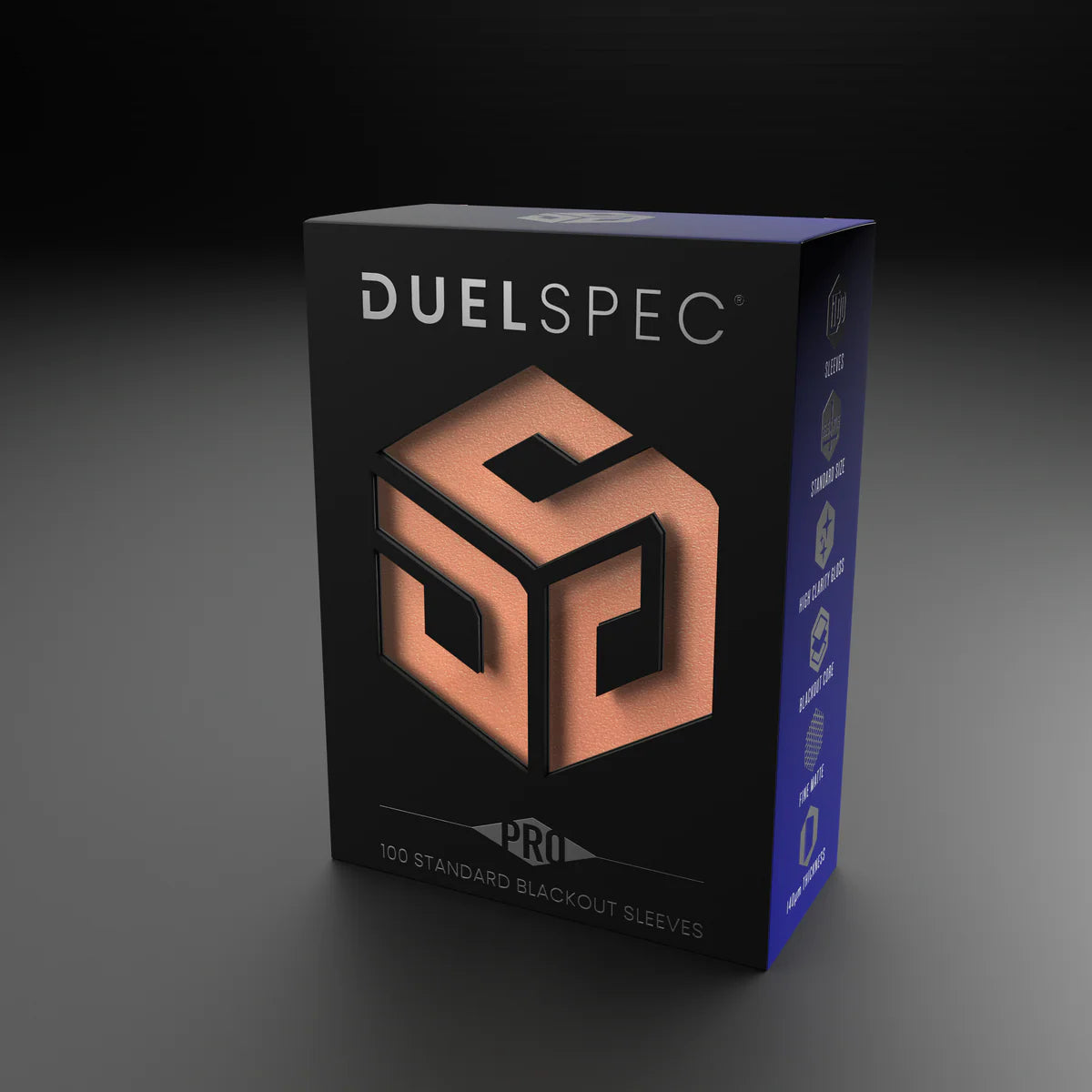 Pre-Order! Shipping Monday 9/15 DuelSpec PRO Blackout Sleeves (Standard)