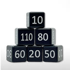 Machine Cut Aluminum Classic Numeric Damage Counter Set