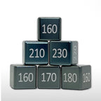 Machine Cut Aluminum High-Count Numeric Damage Counter Set