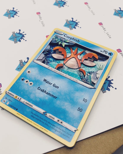 PokéTole 3D Pokémon Card Shadow Box: Corphish