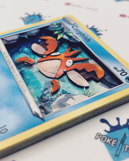 PokéTole 3D Pokémon Card Shadow Box: Corphish