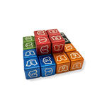 Machine Cut Aluminum Metal Magic: The Gathering Planeswalker Loyalty Dice Counter 1-6 (4pcs)