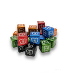 Machine Cut Aluminum Metal Magic: The Gathering Planeswalker Loyalty Dice Counter 1-6 (4pcs)