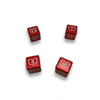 Machine Cut Aluminum Metal Magic: The Gathering Planeswalker Loyalty Dice Counter 7-12 (4pcs)