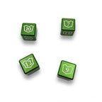 Machine Cut Aluminum Metal Magic: The Gathering Planeswalker Loyalty Dice Counter 7-12 (4pcs)