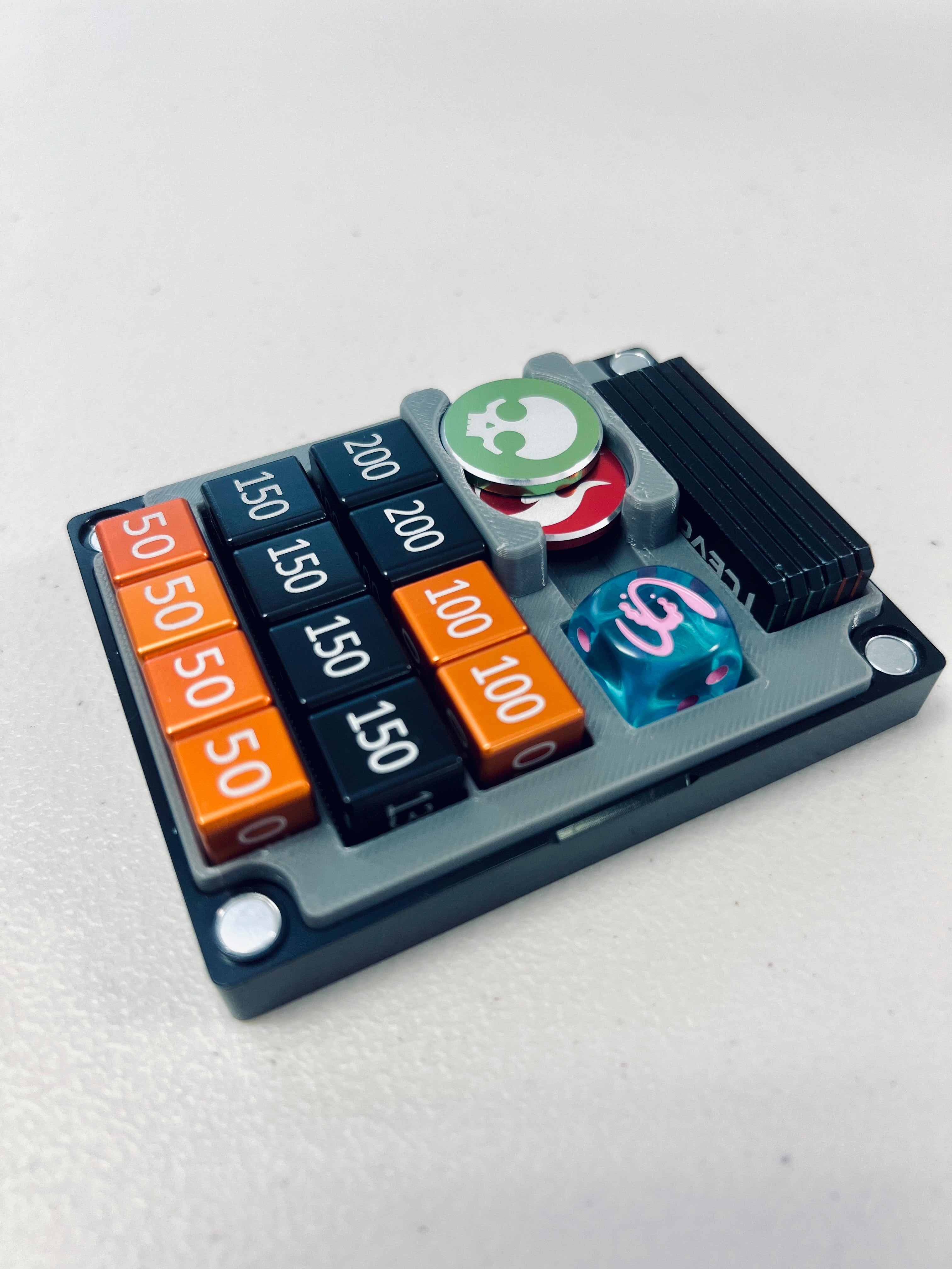 Master Trainer Series Aluminum Ultimate Dice Box (ver.2) Insert (3D print)