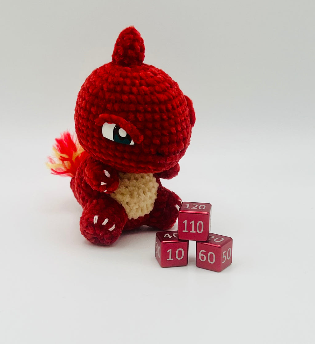 Machine Cut Aluminum Lower Numeric Damage Counter 3-pack set