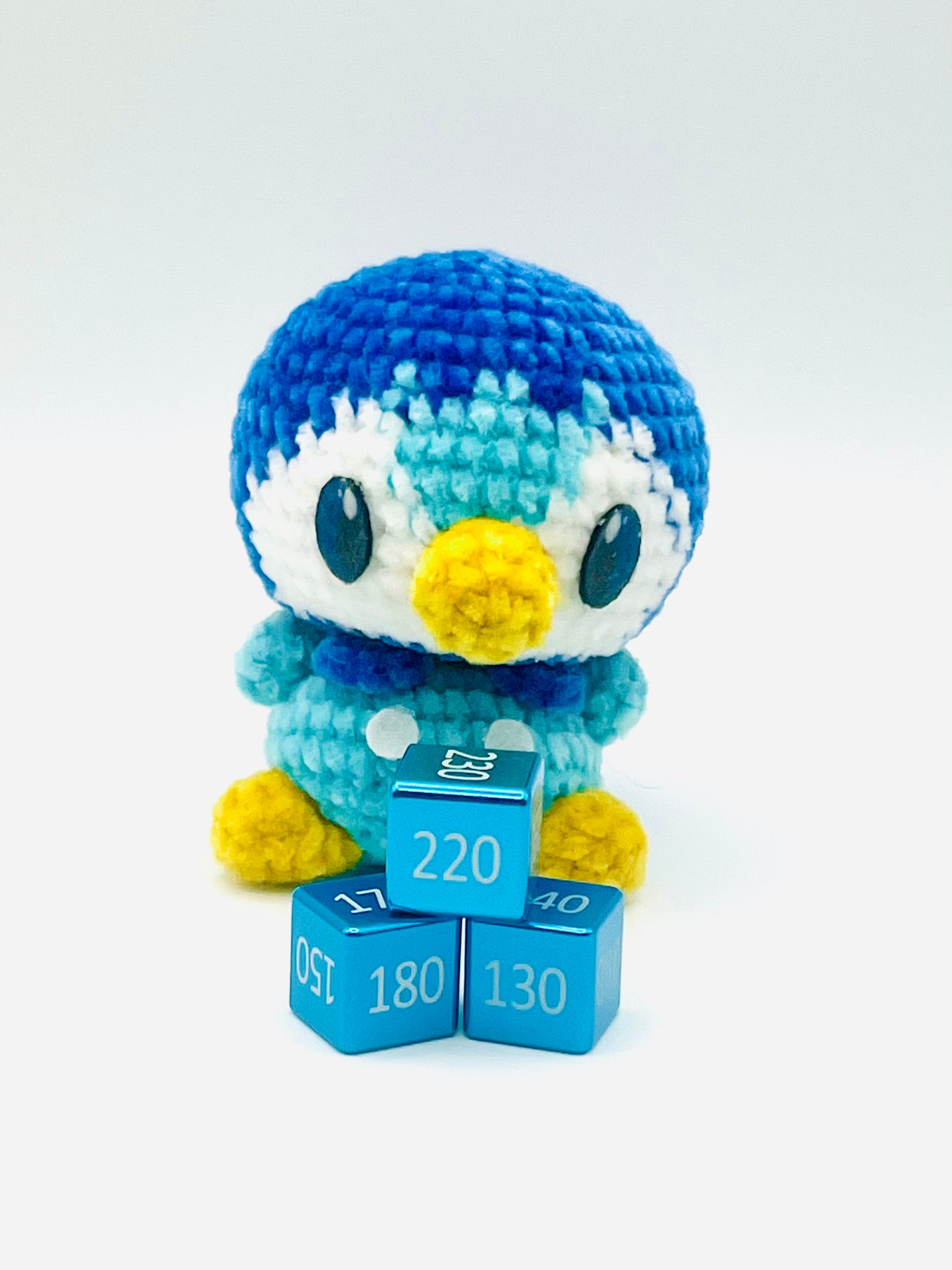 Machine Cut Aluminum Higher Numeric Damage Counter 3-pack set