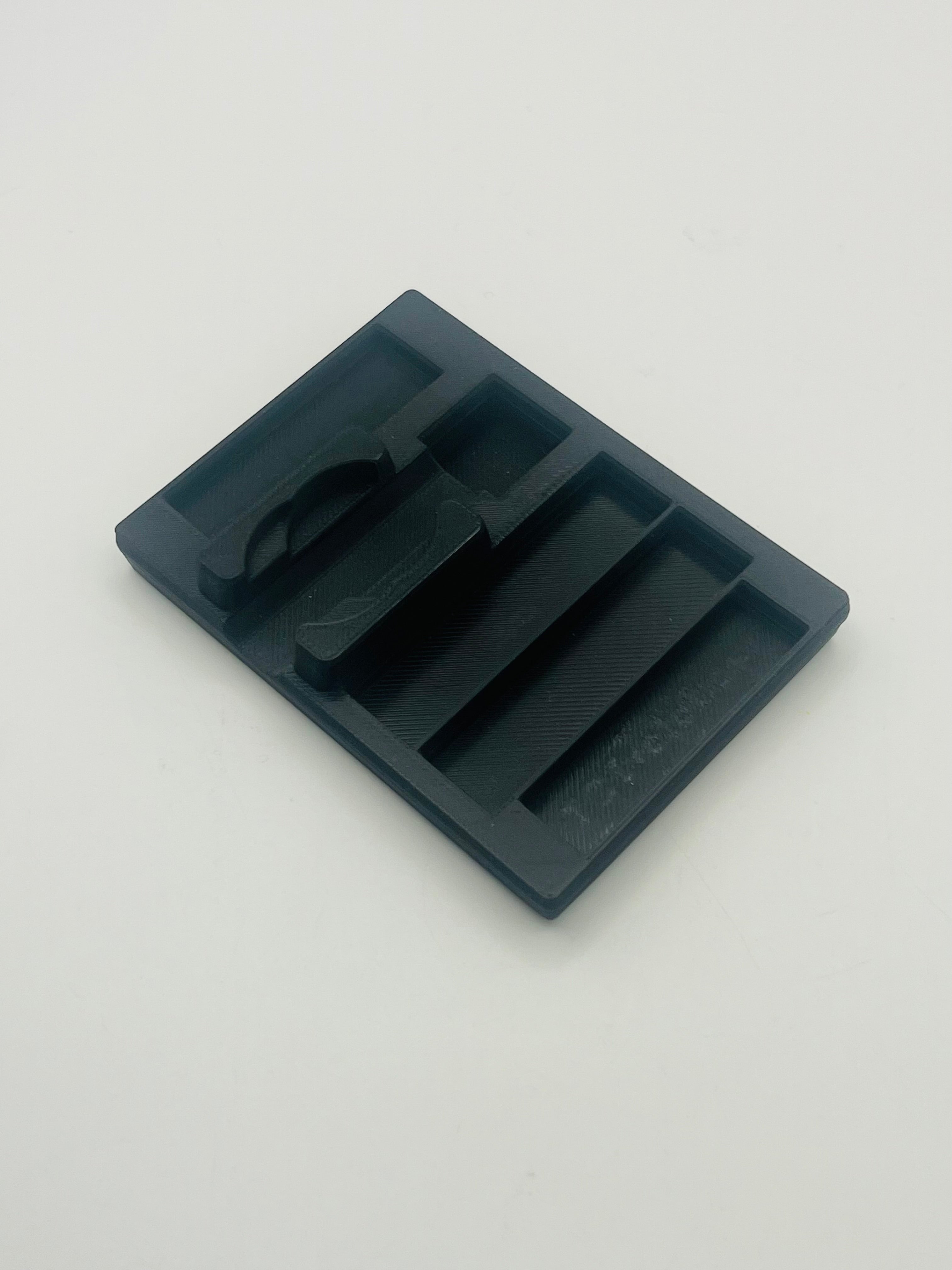 3D Print Insert for Pokemon Center Dice case (organizer for TCEvolutions products) Black