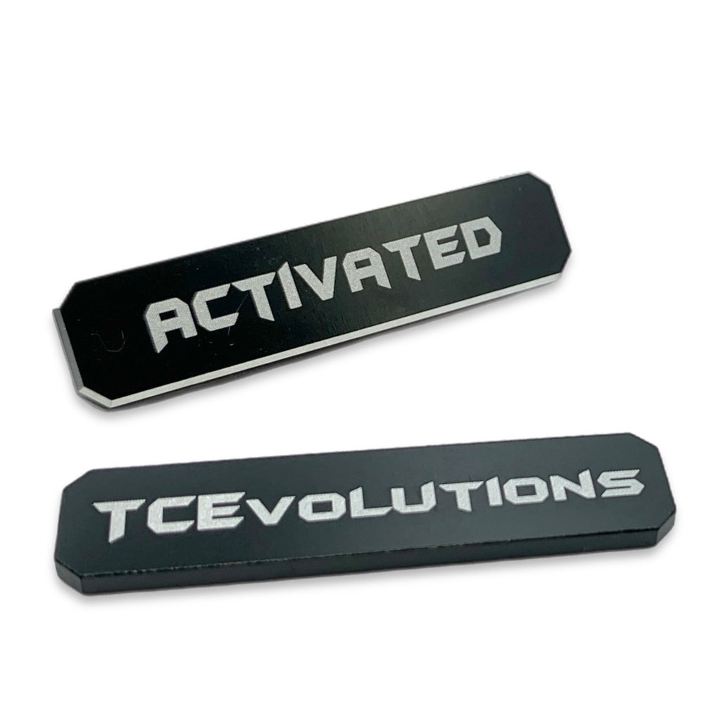 Aluminum Metal "Activated" Markers for TCG (One Piece, Riftbound)