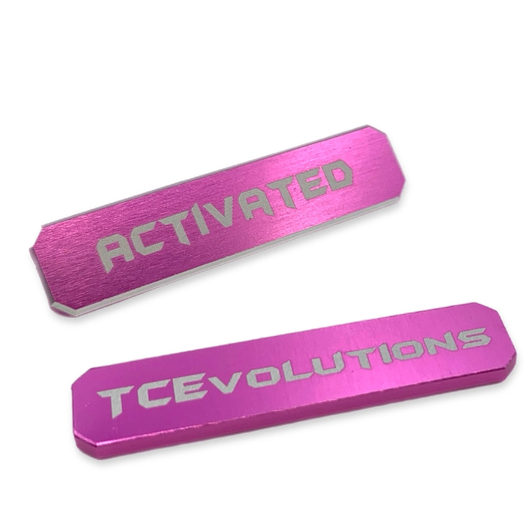 Aluminum Metal "Activated" Markers for TCG (One Piece, Riftbound)