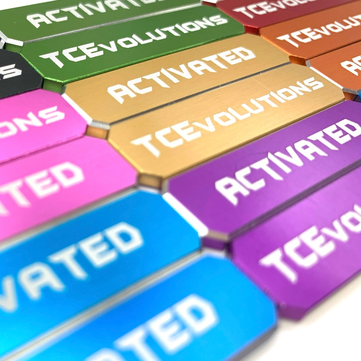 Aluminum Metal "Activated" Markers for TCG (One Piece, Riftbound)