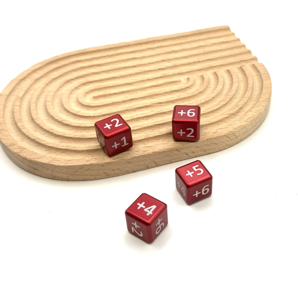 Aluminum Metal TCG Plus 1-6 Counters for Riftbound, One Piece, Lorcana, Digimon