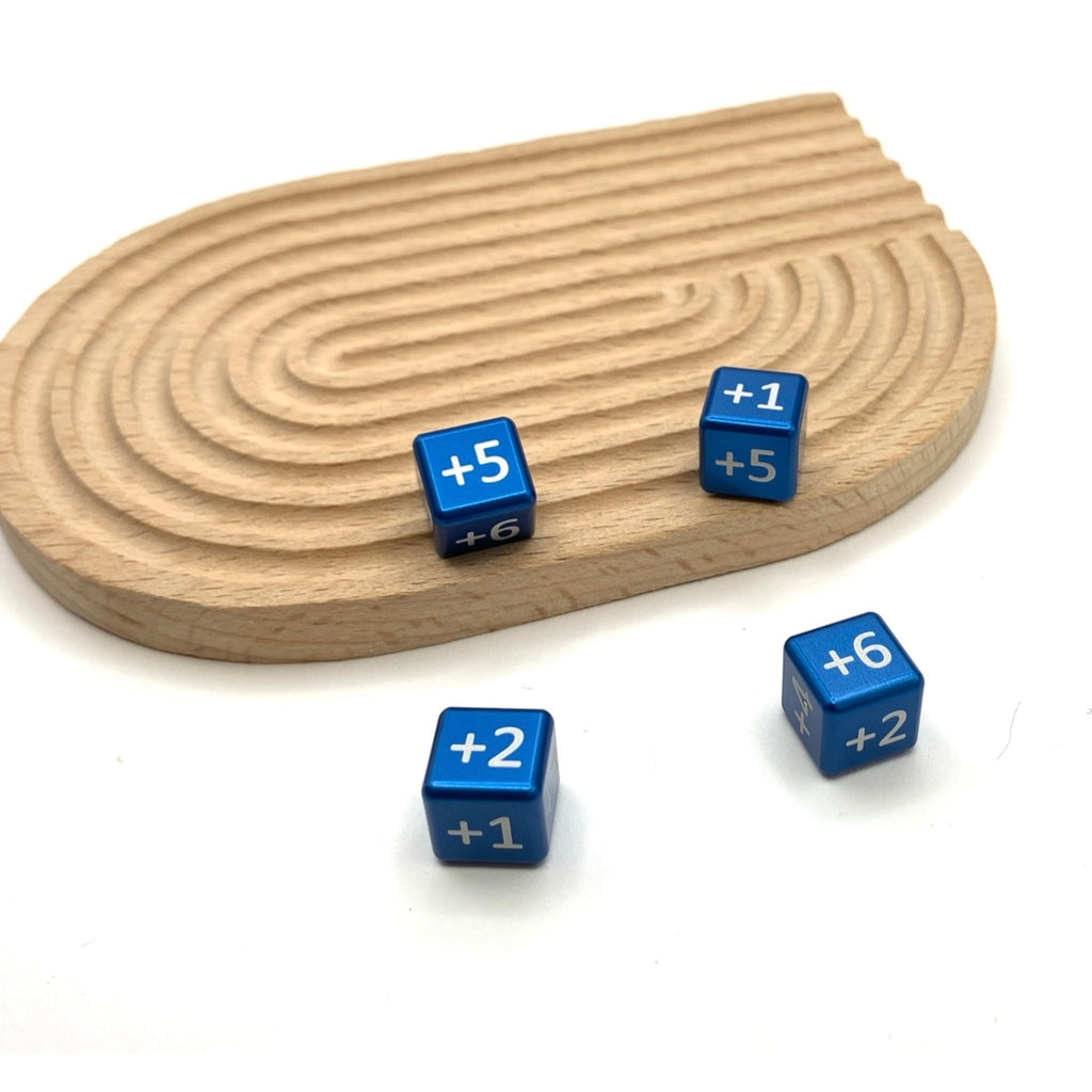 Aluminum Metal TCG Plus 1-6 Counters for Riftbound, One Piece, Lorcana, Digimon