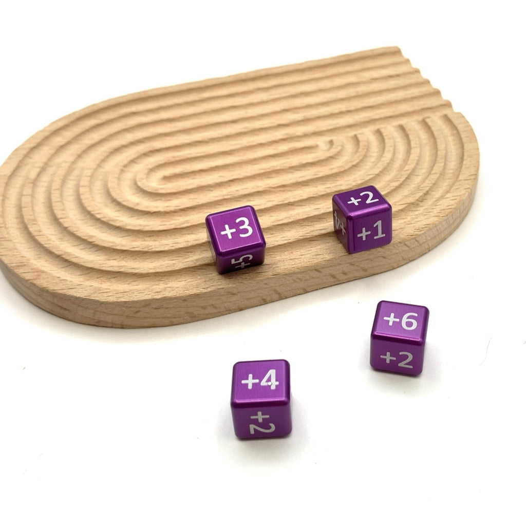 Aluminum Metal TCG Plus 1-6 Counters for Riftbound, One Piece, Lorcana, Digimon