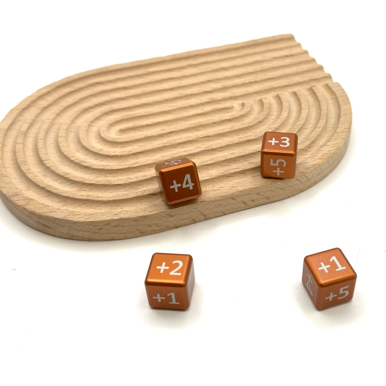 Aluminum Metal TCG Plus 1-6 Counters for Riftbound, One Piece, Lorcana, Digimon