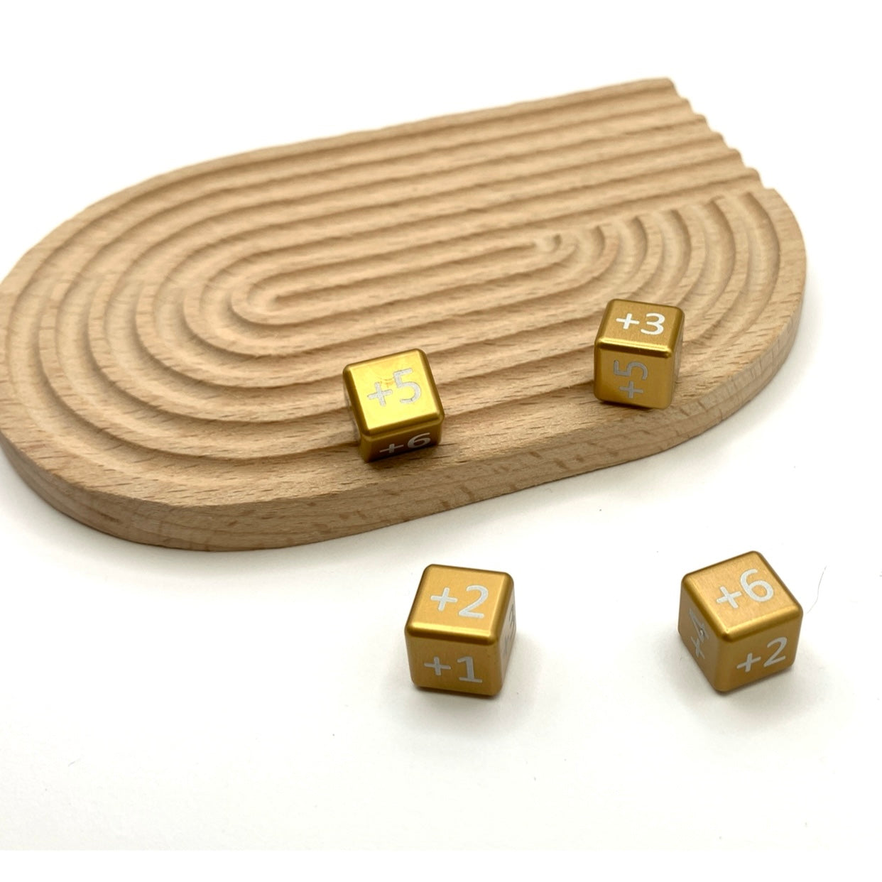 Aluminum Metal TCG Plus 1-6 Counters for Riftbound, One Piece, Lorcana, Digimon