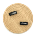 Aluminum Metal TCG minus 1000-4000 Power blocks, works for One Piece, Digimon and others