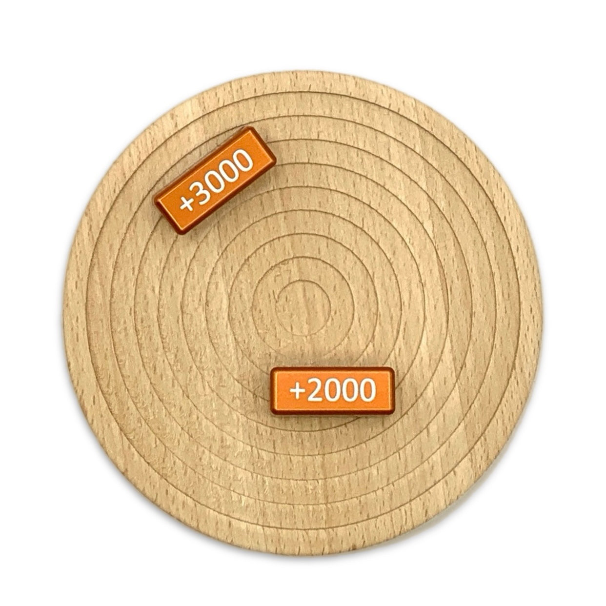 Aluminum Metal TCG Plus 1000-4000 Power blocks, works for One Piece, Digimon and others