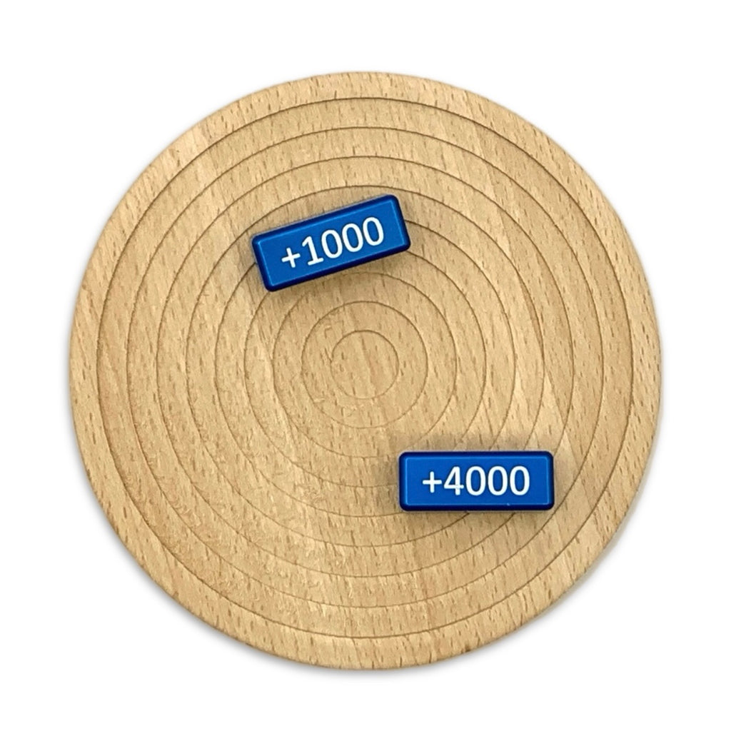 Aluminum Metal TCG Plus 1000-4000 Power blocks, works for One Piece, Digimon and others