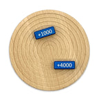 Aluminum Metal TCG Plus 1000-4000 Power blocks, works for One Piece, Digimon and others