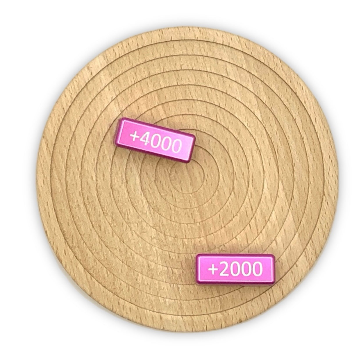 Aluminum Metal TCG Plus 1000-4000 Power blocks, works for One Piece, Digimon and others