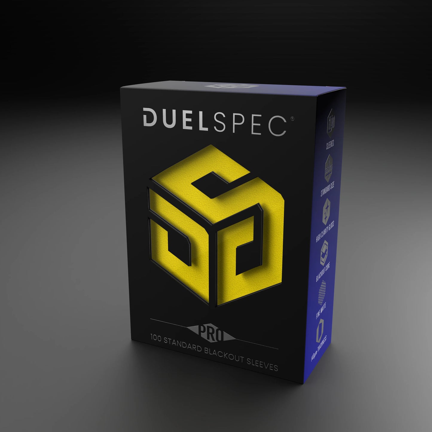 Pre-Order! Shipping Monday 9/15 DuelSpec PRO Blackout Sleeves (Standard)