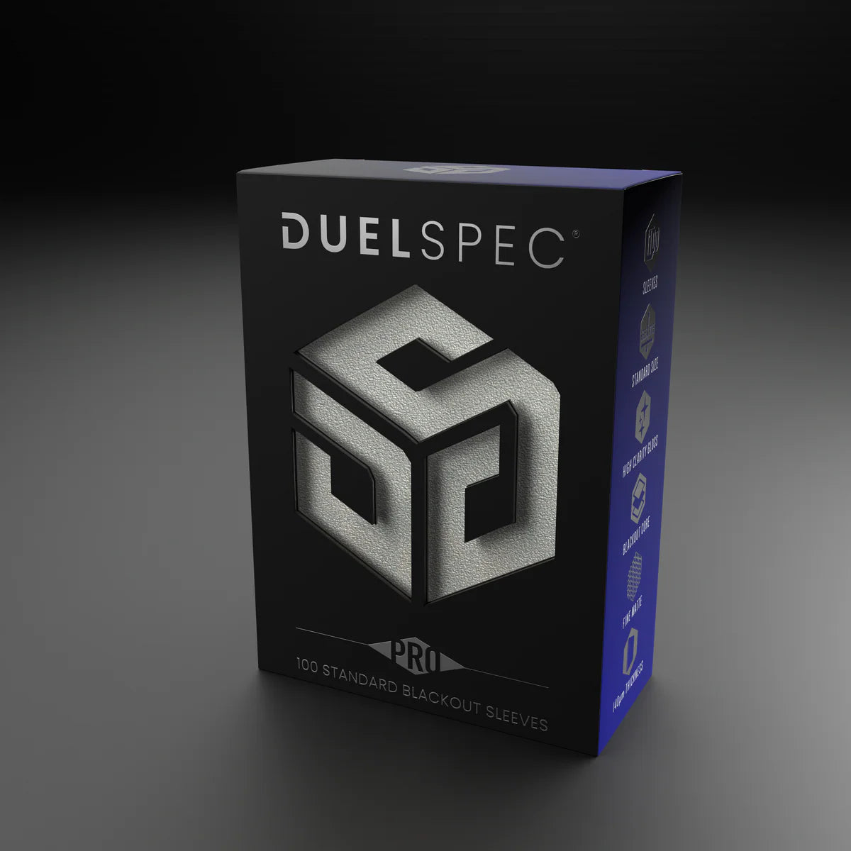 Pre-Order! Shipping Monday 9/15 DuelSpec PRO Blackout Sleeves (Standard)